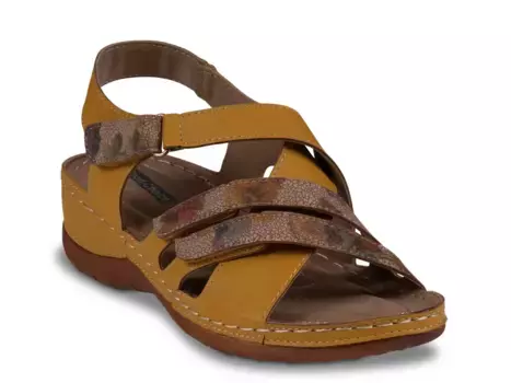 Сандалии Dalary Wedge Sandal Good Choice, горчично-желтый