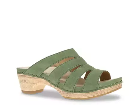 Сандалии Dansko Lyndi, темно-зеленые