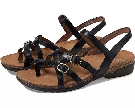 Сандалии Dansko Roslyn, цвет Black Waxy Burnished