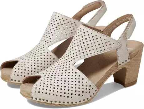 Сандалии Dansko Teagan, цвет White Vintage Leather
