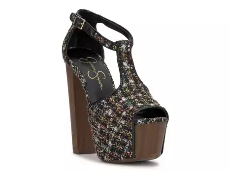 Сандалии Dany Platform Sandal Jessica Simpson, черный