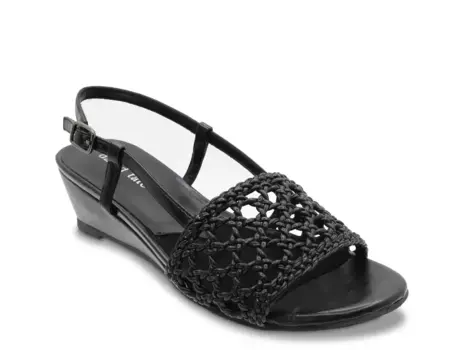 Сандалии Danza Wedge David Tate, Black