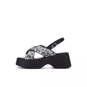 Сандалии DAPHNE One-Strap Sandals Women's, черный