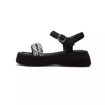 Сандалии DAPHNE One-Strap Sandals Women's, серебряный