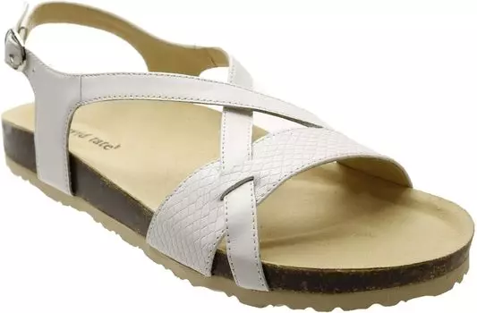 Сандалии David Tate Genius, цвет White Calf/Snake