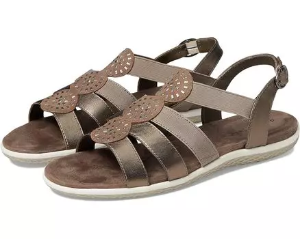 Сандалии David Tate Quilt, цвет Pewter Nappa