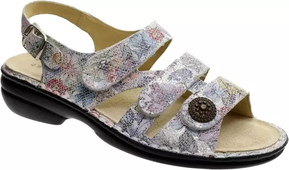 Сандалии David Tate Wrap, цвет Flower Metallic