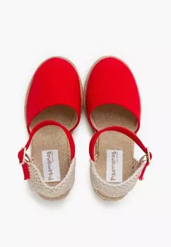 Сандалии De Con Hebilla Pisamonas, красный