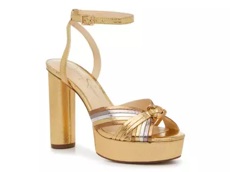Сандалии Deiyann Platform Sandal Jessica Simpson, золотой/металлик