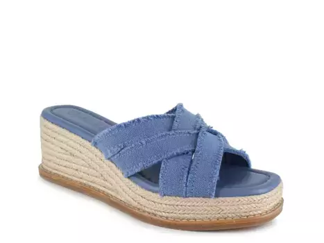 Сандалии Delliny Wedge Sandal Splendid, синий