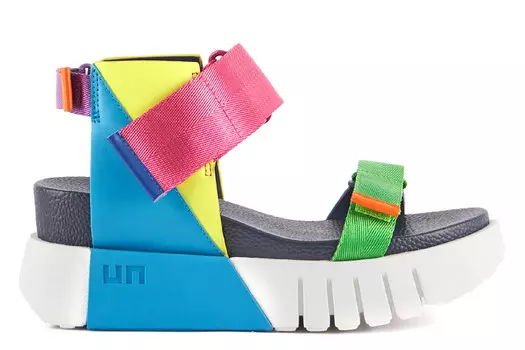 Сандалии Delta Run на танкетке United Nude, мультиколор