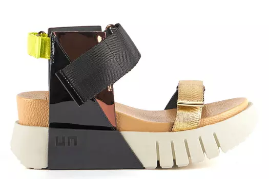 Сандалии Delta Run на танкетке United Nude, мультиколор