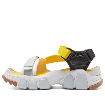 Сандалии дентигре с поясом Onitsuka Tiger, серый