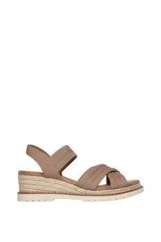 Сандалии Desert Chill с перекрестными ремешками Светло-коричневые Debenhams, коричневый