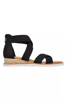 Сандалии Desert Kiss на молнии Skechers, черный
