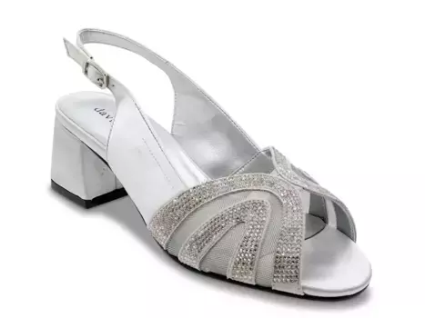 Сандалии Desire David Tate, Silver Metallic