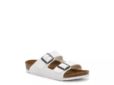 Сандалии детские Birkenstock Arizona на плоской подошве, белый