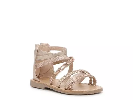 Сандалии детские Kelly & Katie Lil Mia Gladiator, розовое золото