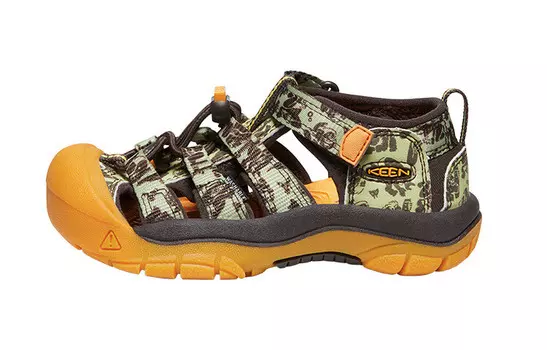 Сандалии детские Newport H2 PS желтые/зеленые Keen, желтый