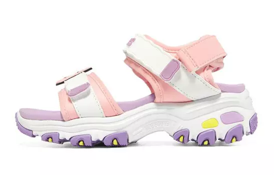 Сандалии детские серии D"LITES GS розовые/белые Skechers