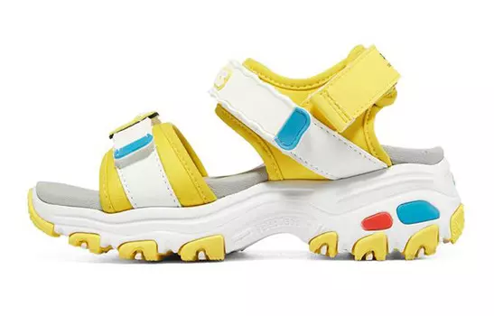 Сандалии детские серии D"LITES GS желтые/белые Skechers