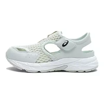 Сандалии детские серии RUNNING KIDS CONTEND для детей, нейтральный оливковый/средний оливковый/светло-коричневый/черный Asics, черный
