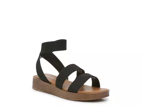 Сандалии детские Steve Madden Dahlia на танкетке, черный