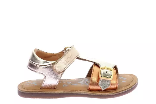 Сандалии Diazz с регулируемым ремешком Kickers, мультиколор