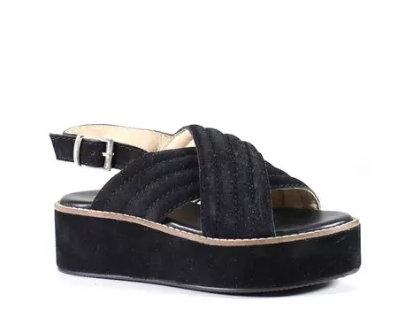 Сандалии Diba True Dor Ian на танкетке, черный