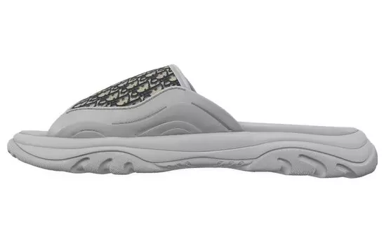 Сандалии Dior H-Town Oblique, серо-бежевый