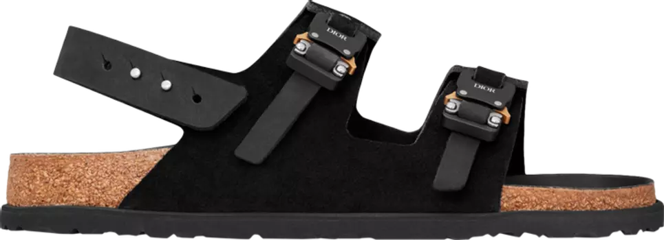 Сандалии Dior x Milano Sandal Black, черный