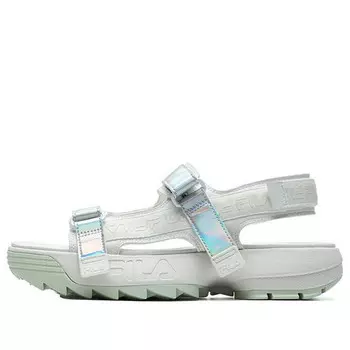 Сандалии disruptor sports sandals gs white Fila, белый