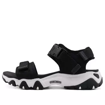 Сандалии dlites 2.0 fashion black sandals Skechers, черный