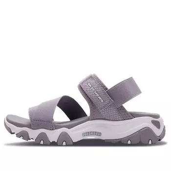 Сандалии dlites 2.0 'light grey' Skechers, серый