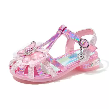 Сандалии для детей из серии Frozen, начальная школа Disney, серебряный