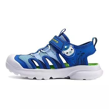 Сандалии для детей Small Columns Under The Sea для мальчиков GS Blue Skechers, синий