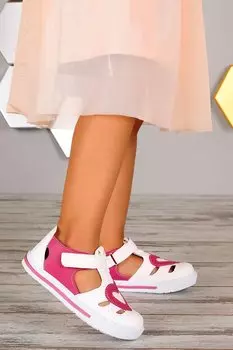 Сандалии для девочек b 2782-87 KKO KDS, ярко-белый