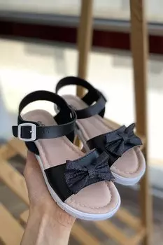 Сандалии для девочек TRENDBU, черный