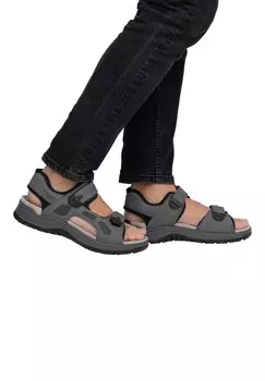 Сандалии для ходьбы Rieker, серый