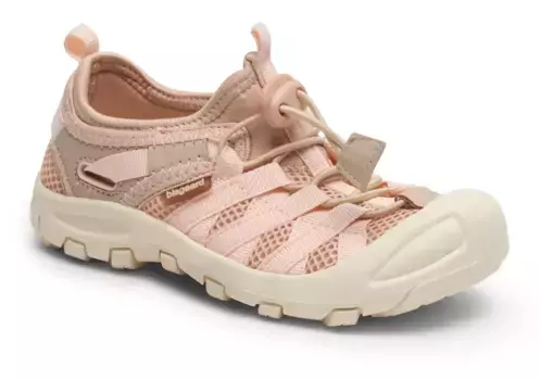 Сандалии для купания Bisgaard "zion", летняя обувь, горки для бассейна, босиком, эластичная лента, быстросъемный, розовый