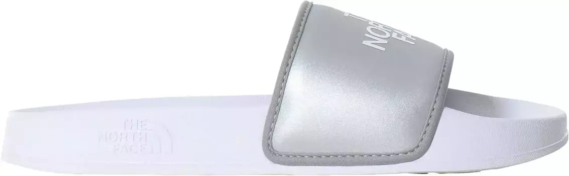 Сандалии для купания The North Face "W Base Camp Slide III Metallic", серебристый
