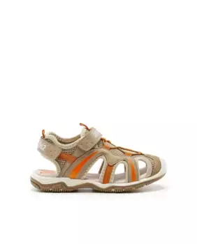 Сандалии для мальчика с закрытым носком и принтом на подошве Lois, цвет Camel