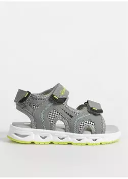 Сандалии для мальчика серые BNI-10118 Benetton, серый