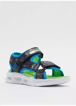 Сандалии для мальчиков 401672L BBLM-Sola Glow Sandal - Aqu Skechers
