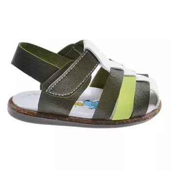Сандалии для мальчиков First Step b 2321-29 KKO KDS, хаки-зеленый