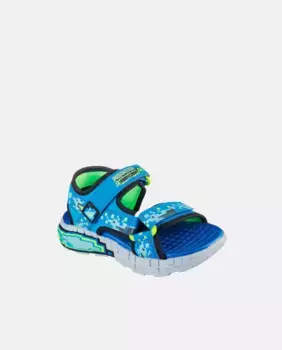Сандалии для мальчиков с мега-дизайном Skechers, синий