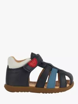 Сандалии для первых шагов baby macchia Geox, цвет Navy/Light Blue