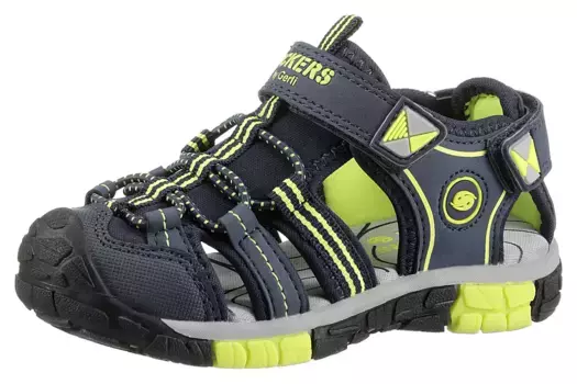 Сандалии Dockers by Gerli с ремешками и контрастными деталями, цвет Navy-Lemon