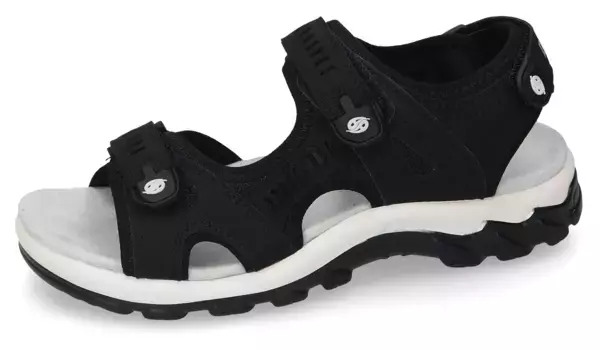 Сандалии Dockers by Gerli, треккинговые сандалии, летняя обувь на застежке-липучке, черный