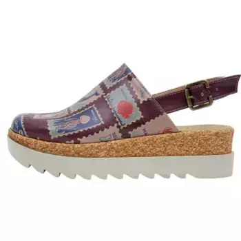 Сандалии DOGO "Женские женские сандалии/сандалии Akita Spaces and Places Vegan", Vegan, цвет Mehrfarbig